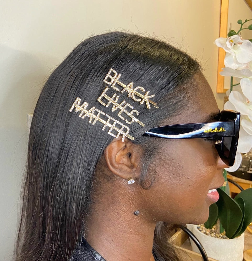 Black Lives Matter Hair clip