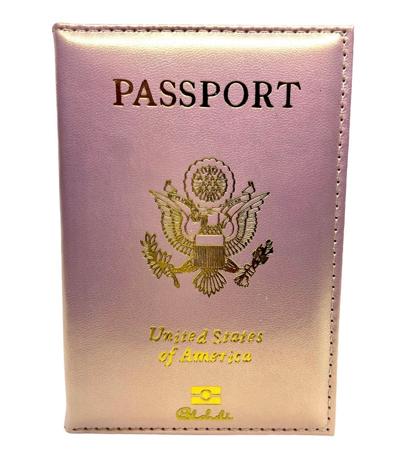 Passport Cover: Blush Pink