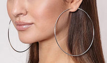 Load image into Gallery viewer, Large hoop earrings

